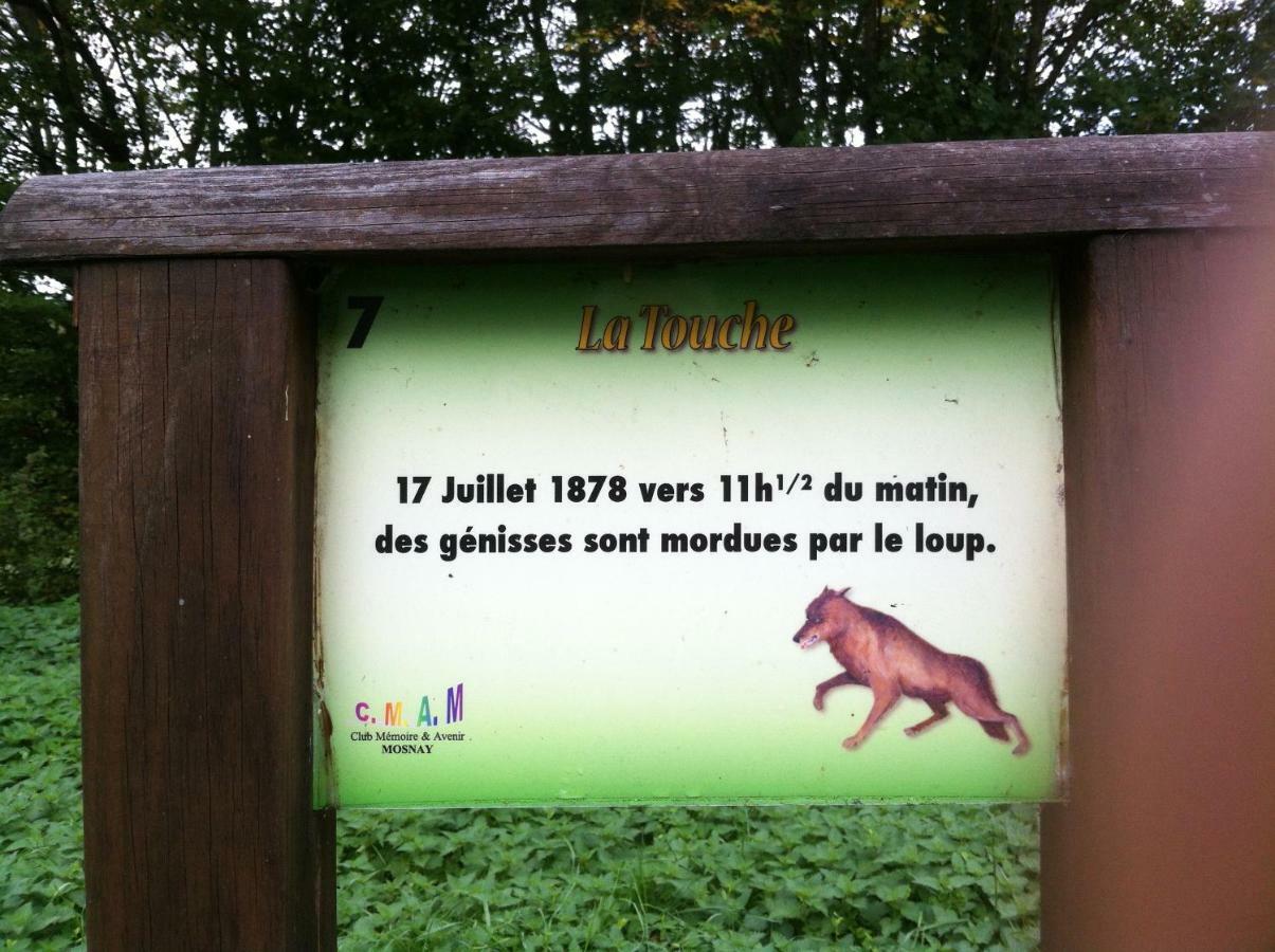Domaine De La Touche Mosnay Acomodação com café da manhã Exterior foto